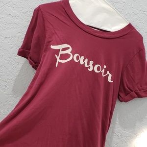 Bonsoir shirt from Anthropologie